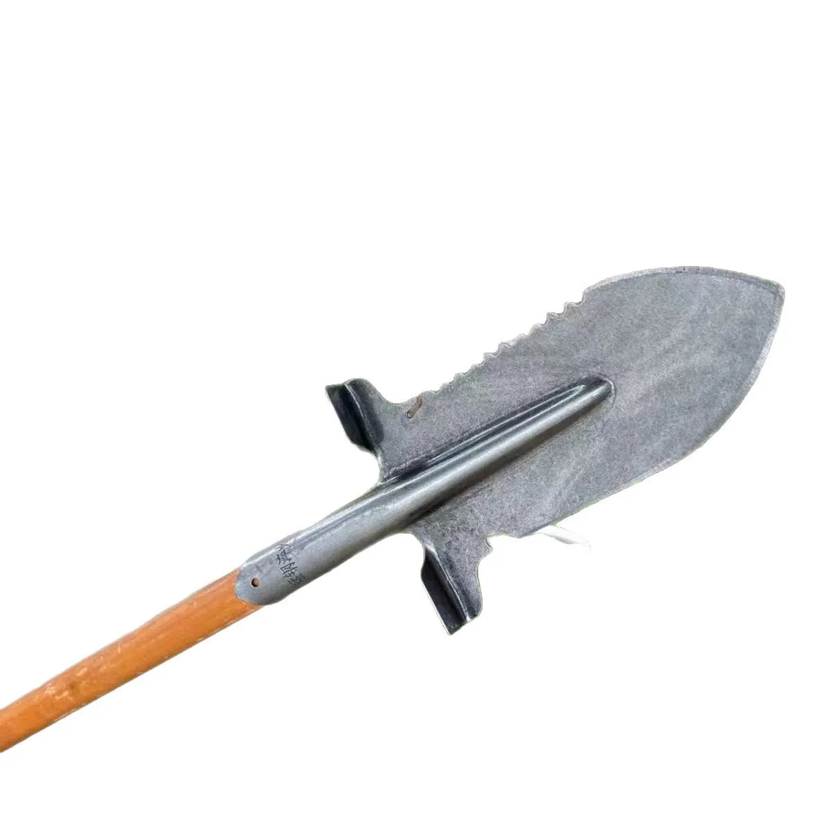 EH Thickened Serrated Shovel Special Pointed Shovel for Tree Digging Manganese Steel Trenching Shovel